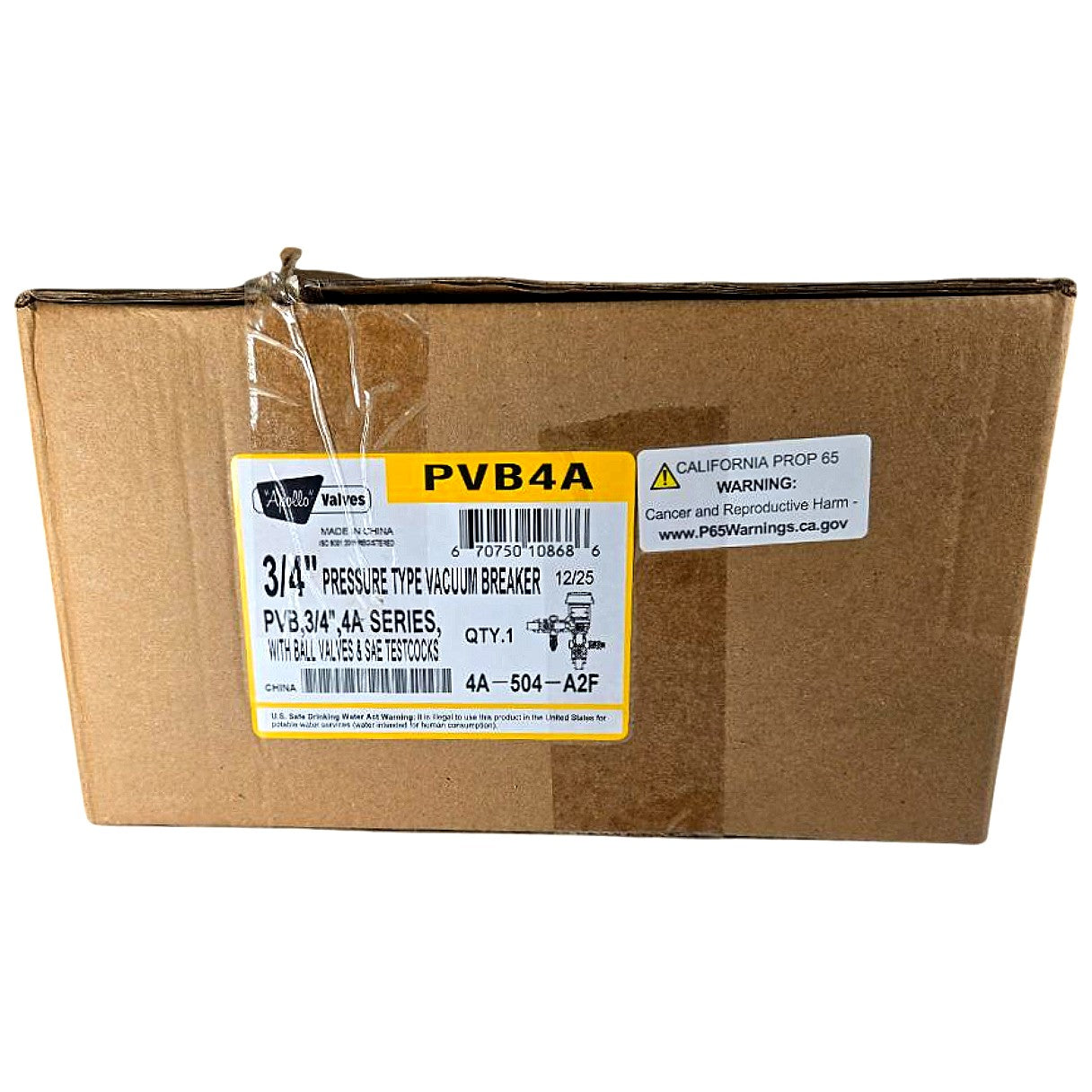 Apollo 4A504A2F Pressure Vacuum Breaker