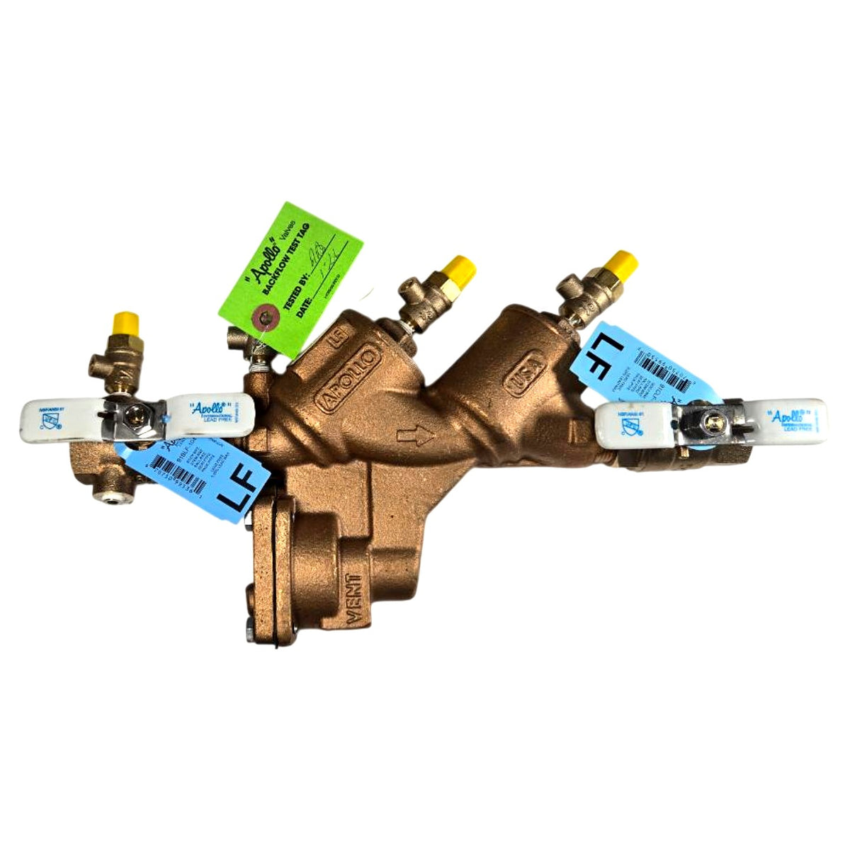 Apollo 4ALF204A2F 3/4in Reduced Pressure Zone Backflow Preventer