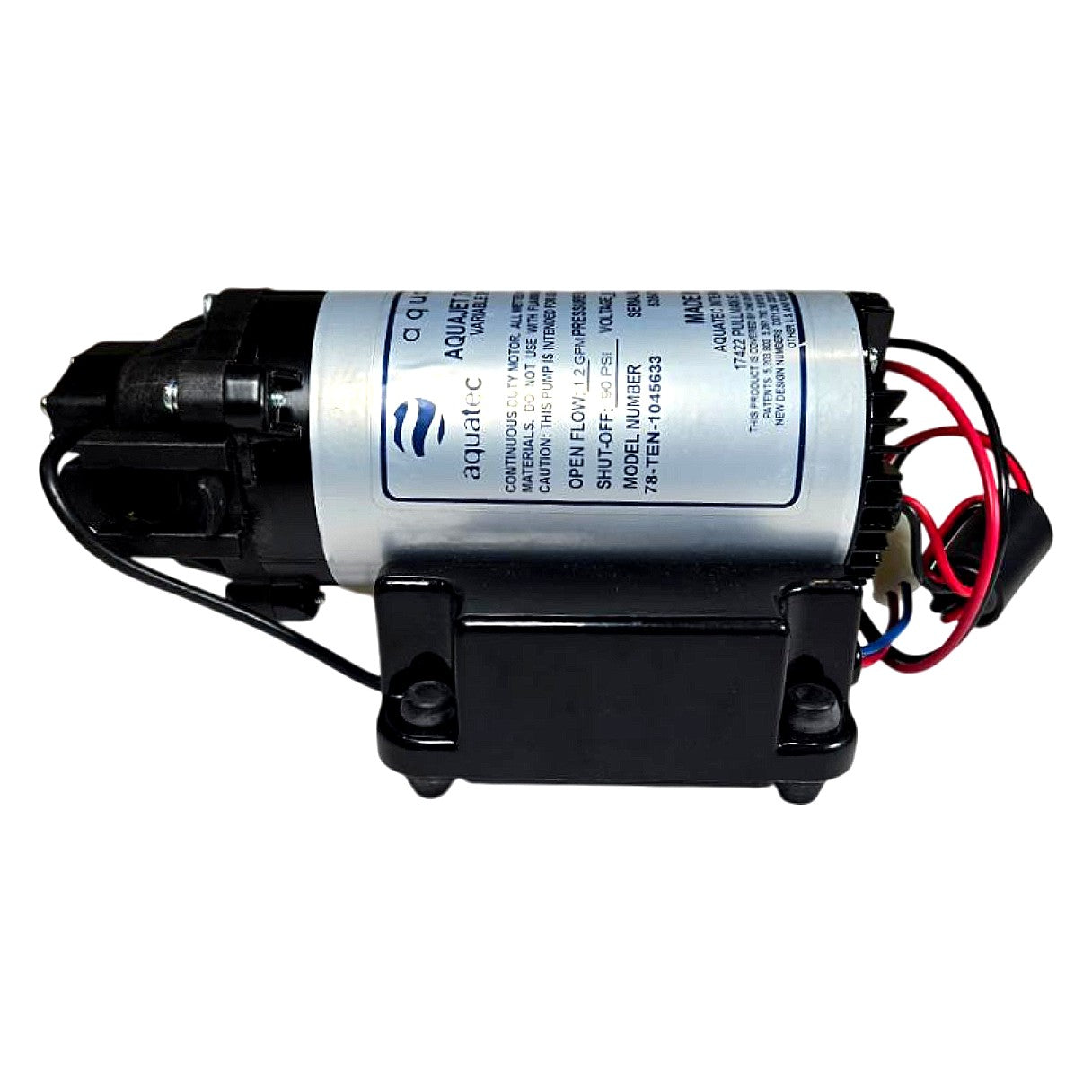 Aquatec 78-TEN-1045633 diaphragm booster pump