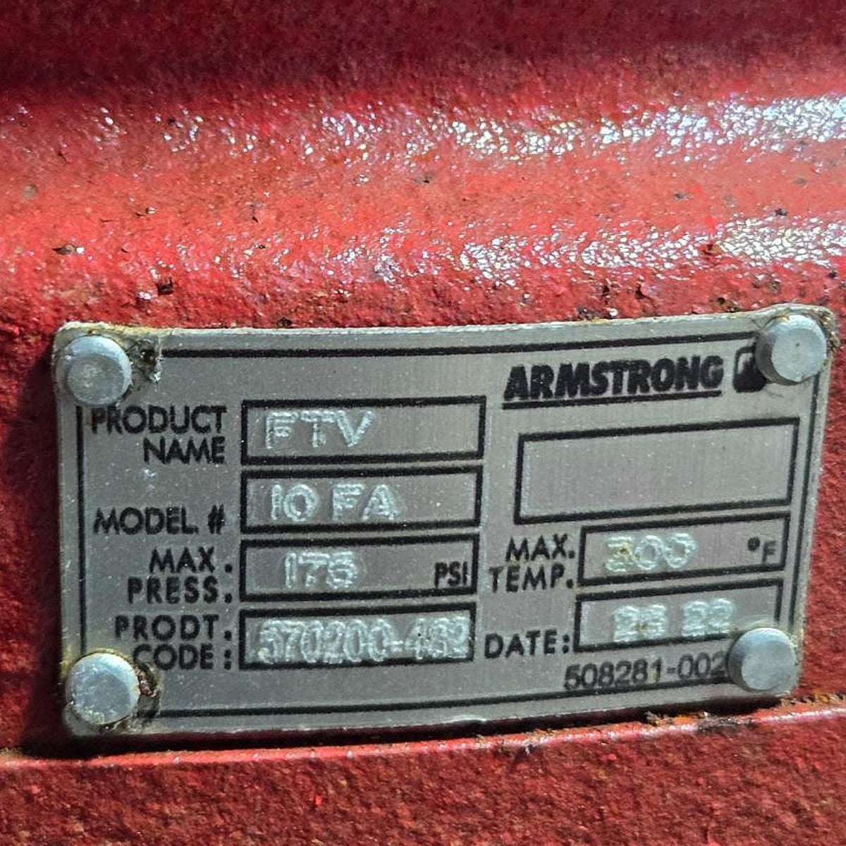 Armstrong 570200-482 Float & Thermostatic Valve