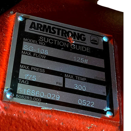 Armstrong SG-108 516860-029 Pump Suction Guide