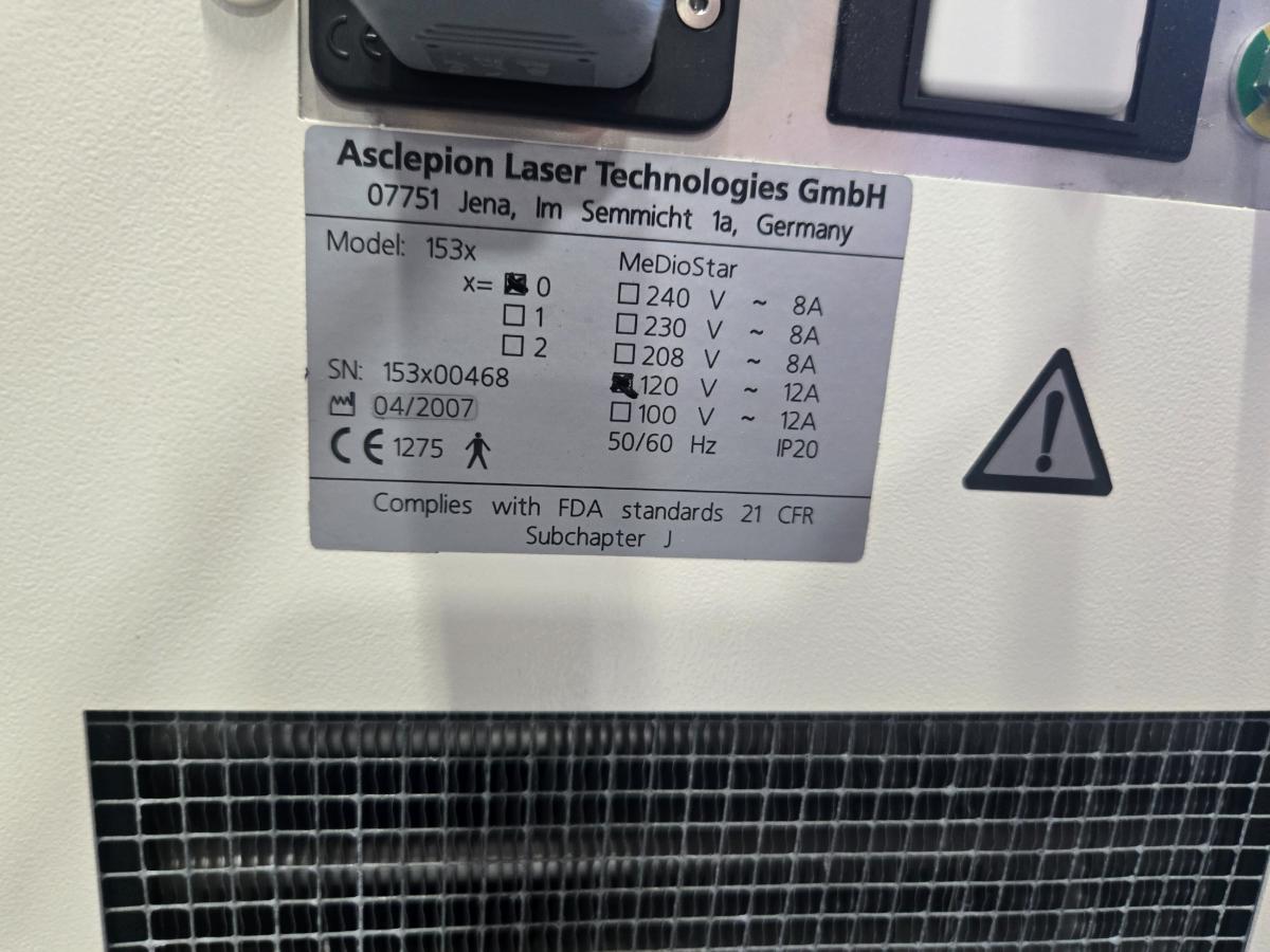 Asclepion 1530 diode laser system