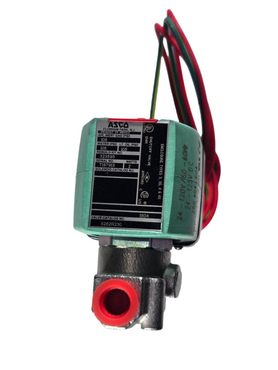 Asco 8262R230 direct-acting solenoid valve