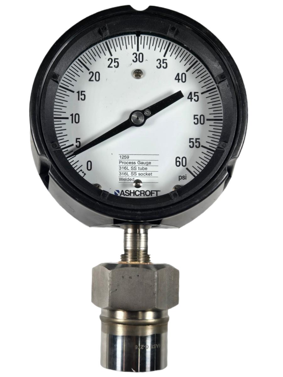 Ashcroft 1259 diaphragm seal process gauge