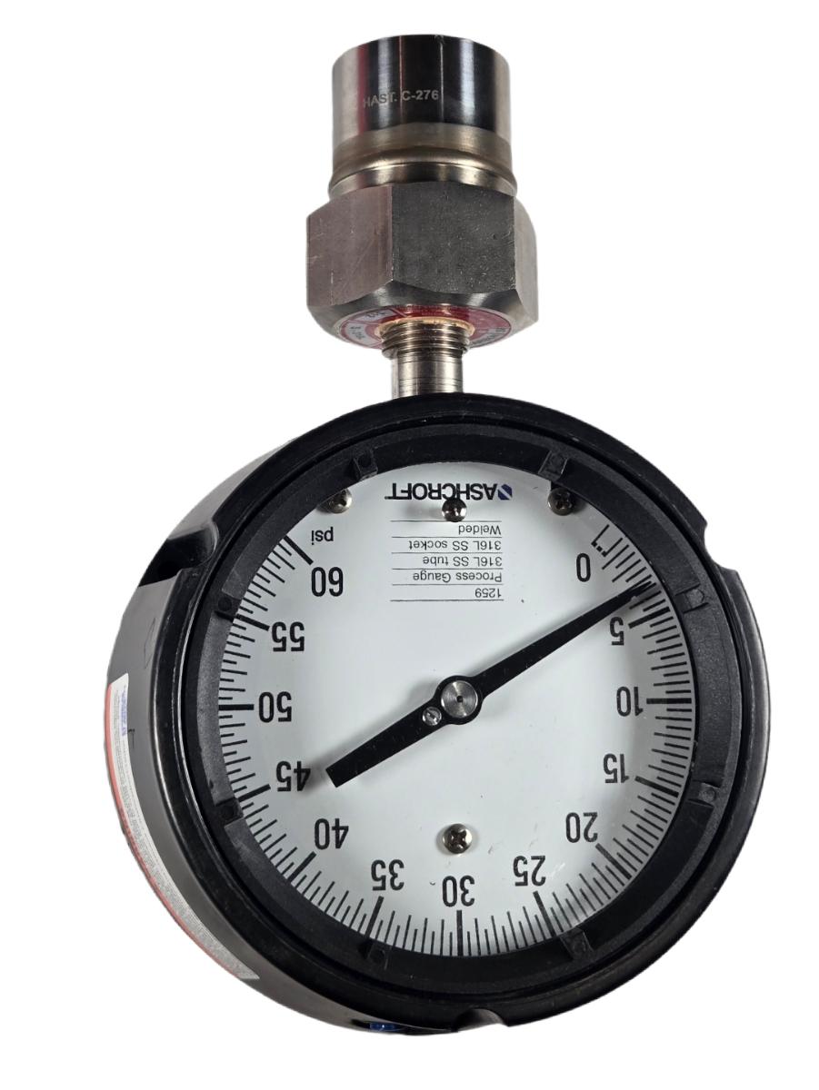 Ashcroft 1259 diaphragm seal process gauge