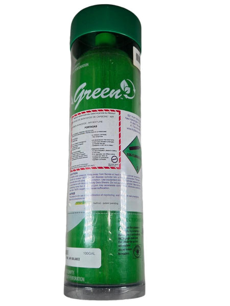 Bacharach 24-0492 calibration gas cylinder