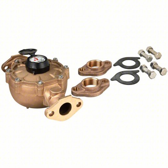 Badger 103-3725 mechanical water flowmeter