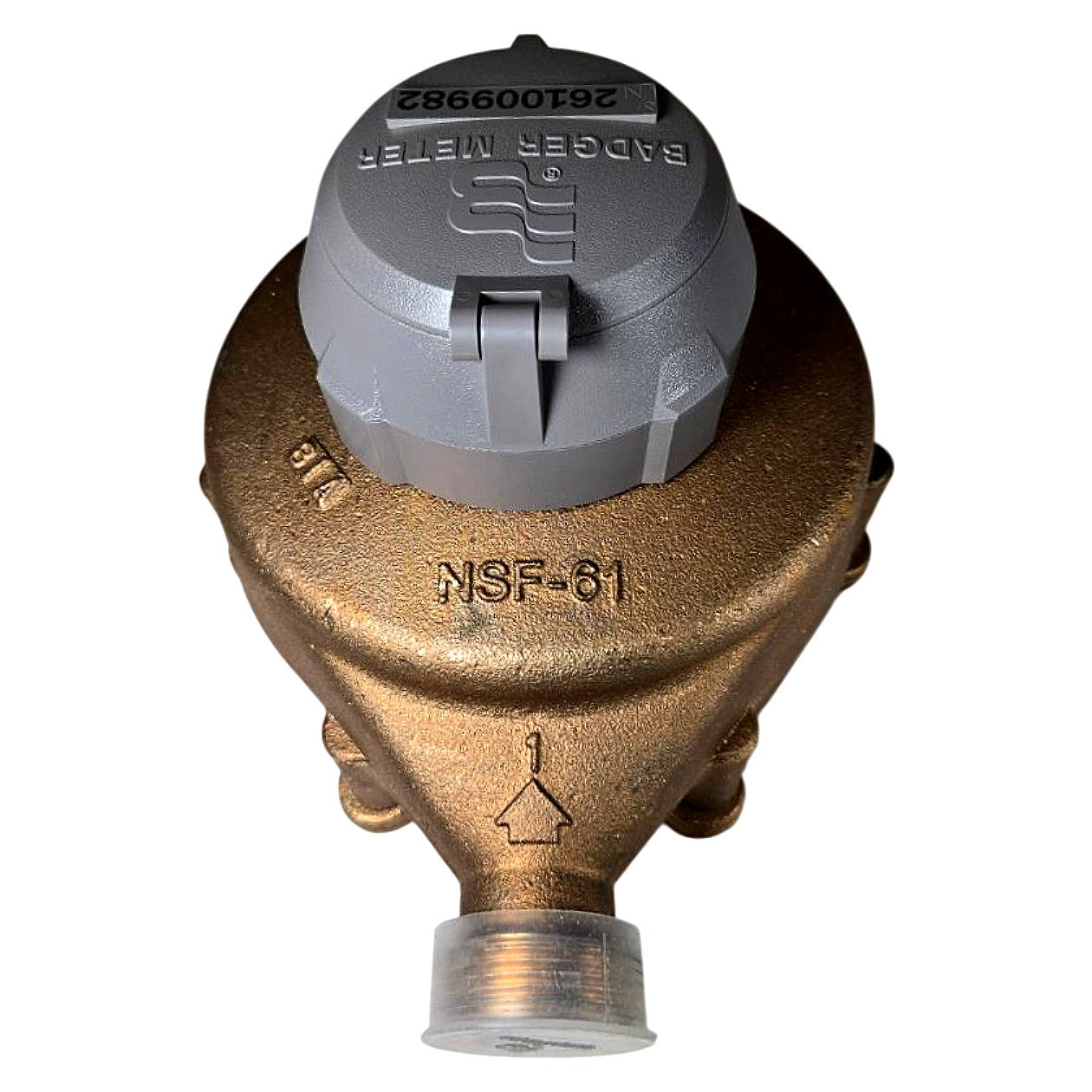 Badger 103-6641 mechanical water flowmeter