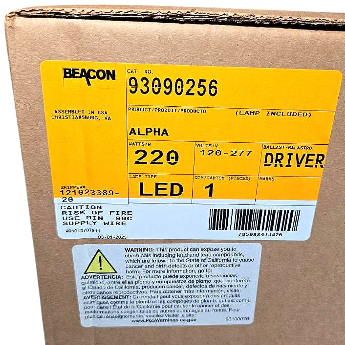 Beacon 93090256 LED area floodlight