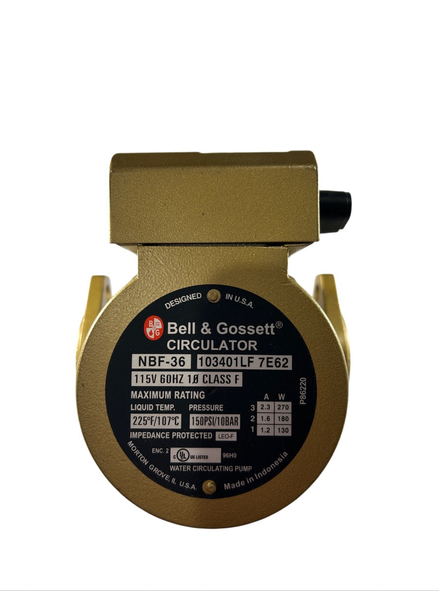 Bell & Gossett 103401LF hot water circulator pump