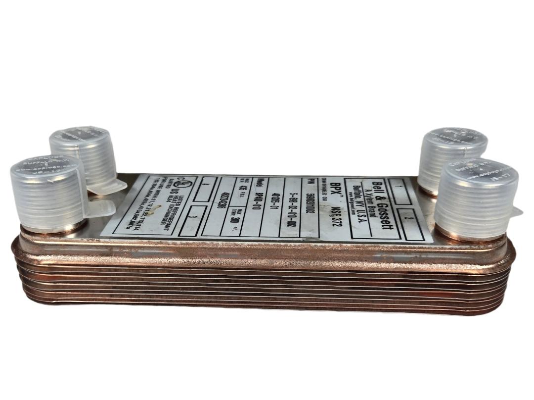 Bell & Gossett BP400-010 brazed plate heat exchanger