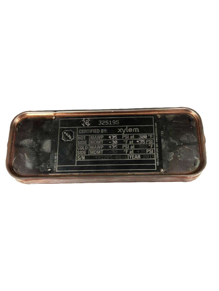Bell & Gossett BP400-010 brazed plate heat exchanger