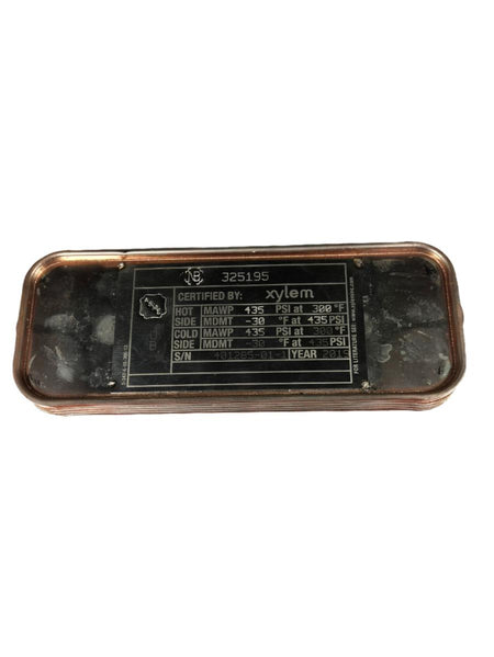 Bell & Gossett BP400-010 brazed plate heat exchanger