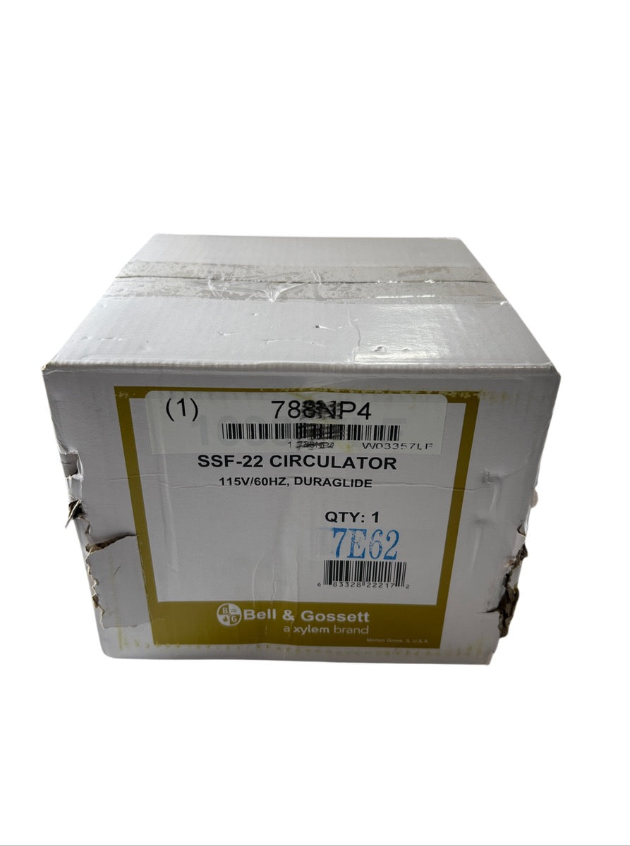 Bell & Gossett ssf-22 10335lF hot water circulator pump