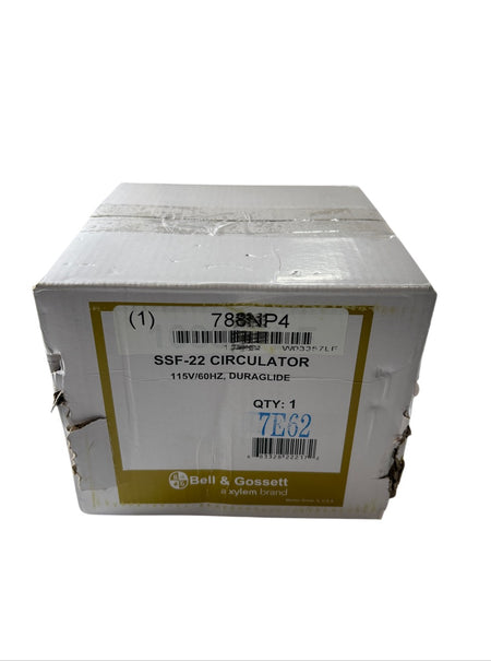 Bell & Gossett ssf-22 10335lF hot water circulator pump