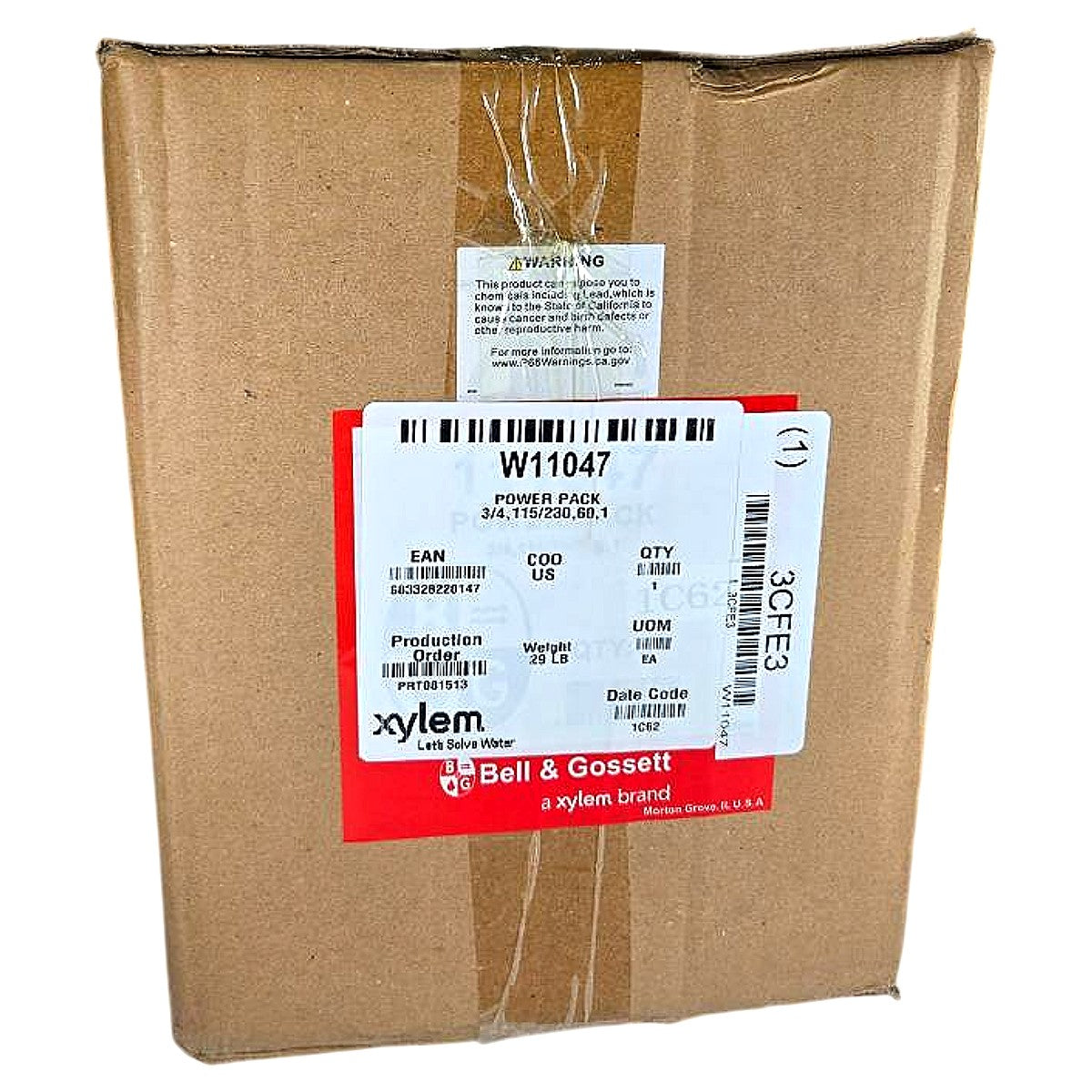 Bell & Gossett W11047 circulator pump motor