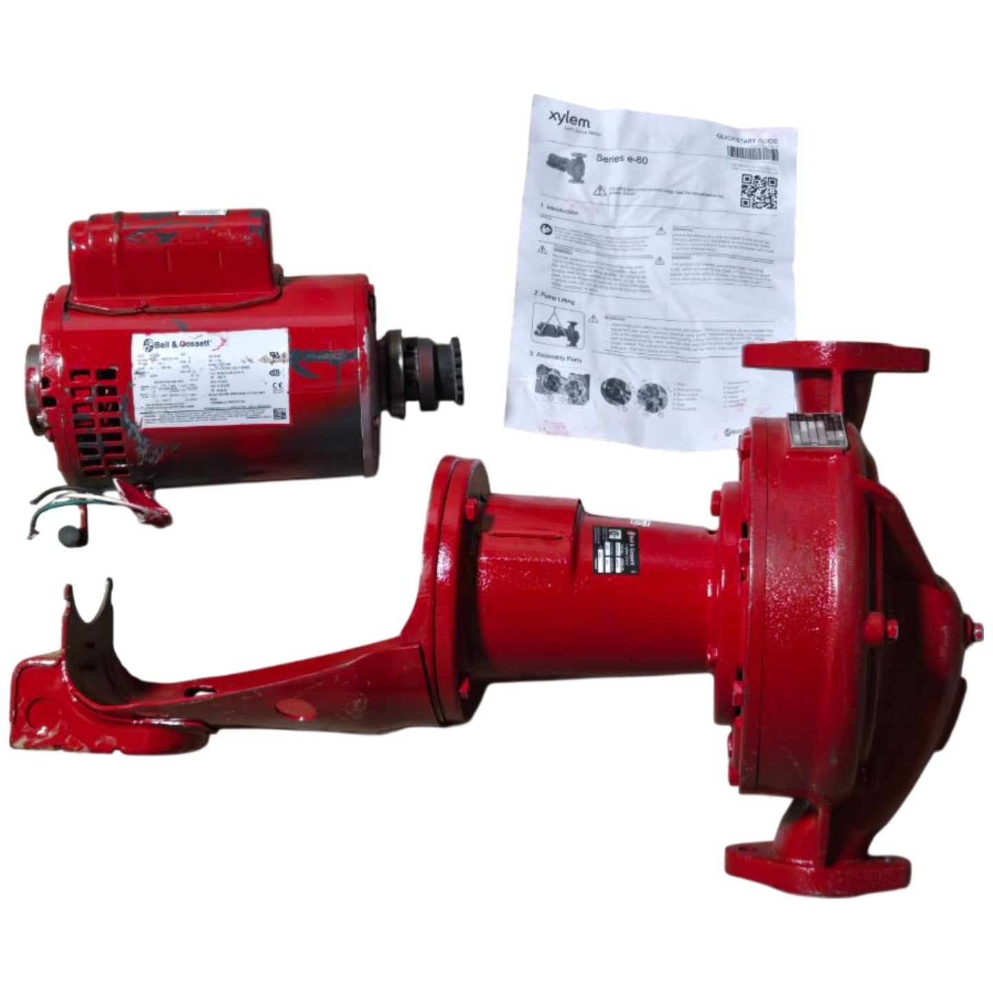 Bell & Grossett 1EF067LF hydronic circulator pump