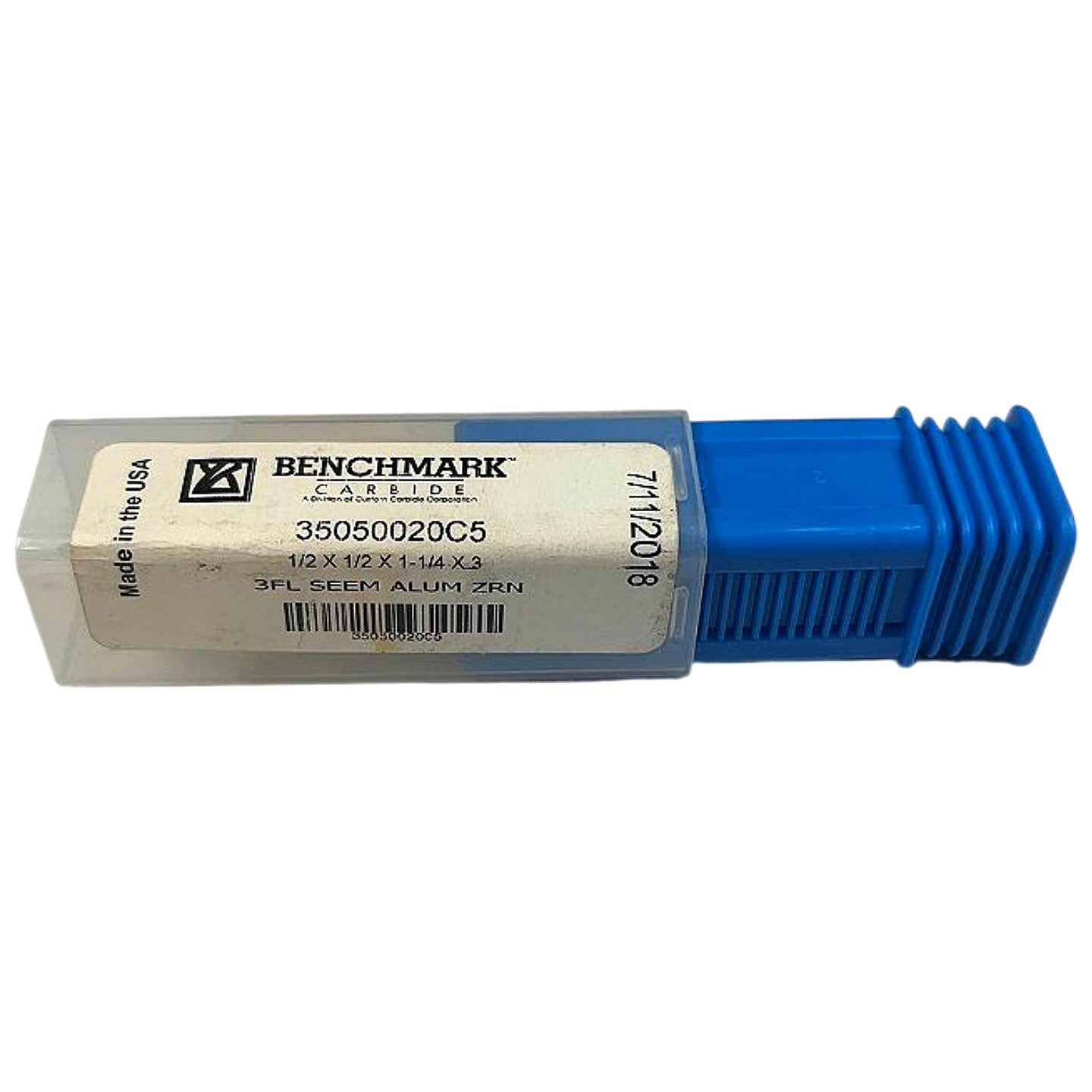 Benchmark Carbide 35050020C5 carbide square end mill