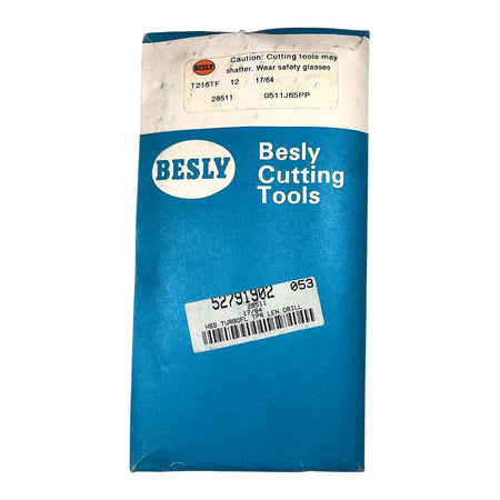 Besley Besly T216TF 17/64in HSS HSS taper length drill bit