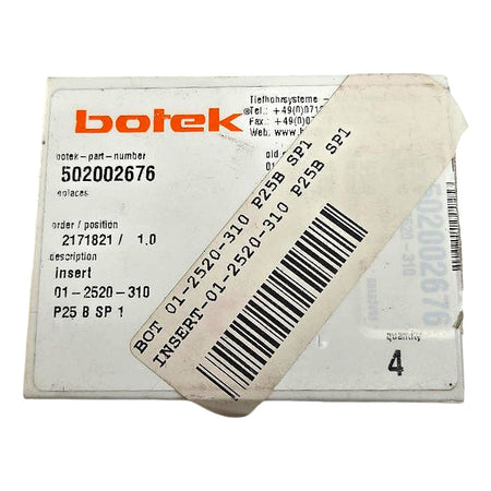 Botek 502002676 deep hole drilling insert