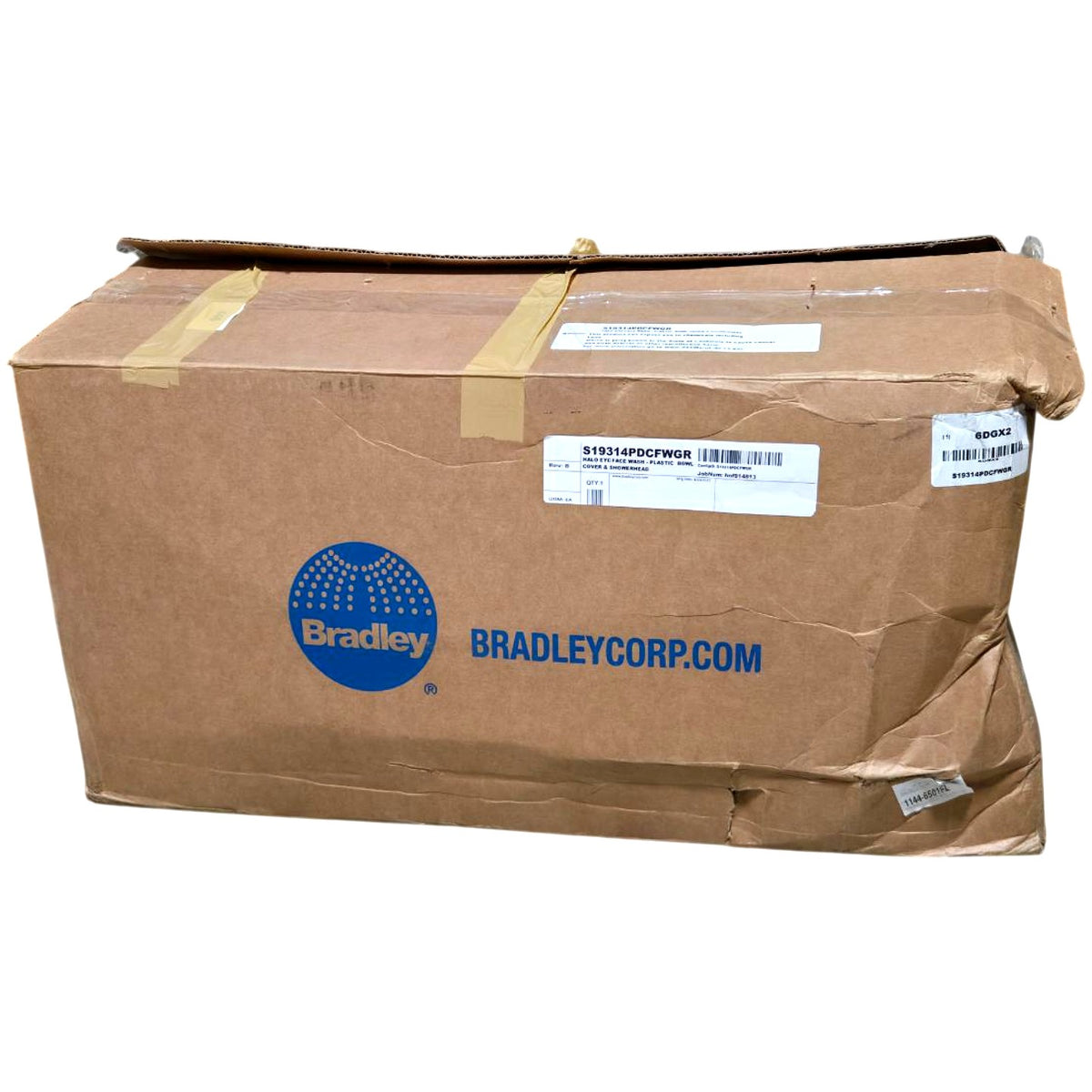 Bradely S19314PDCFWGR combination eyewash drench shower