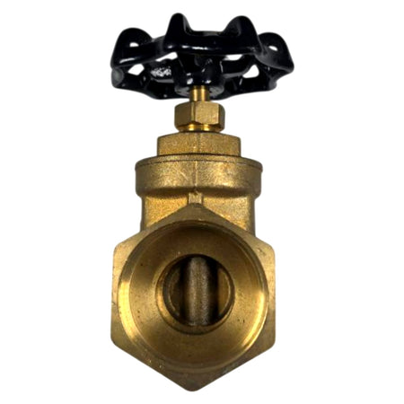 Brass 1-1/2" 150 CWP brass gate valve