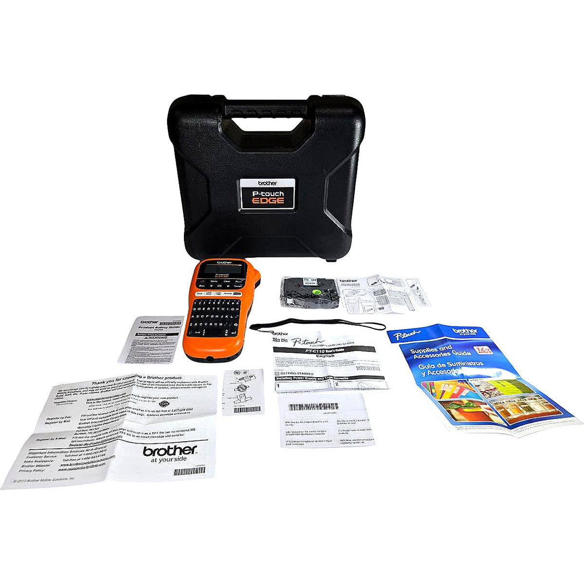 Brother PT-E110 handheld label printer