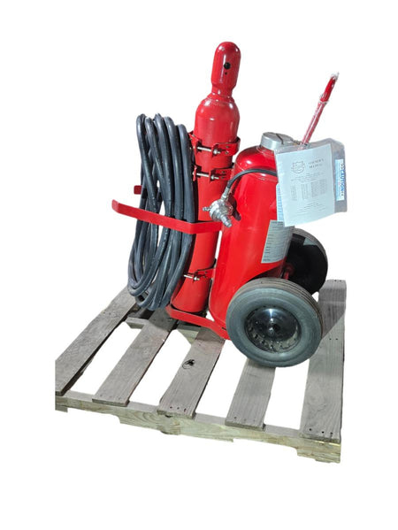 Buckeye K-150-RG Wheeled dry chemical fire extinguisher
