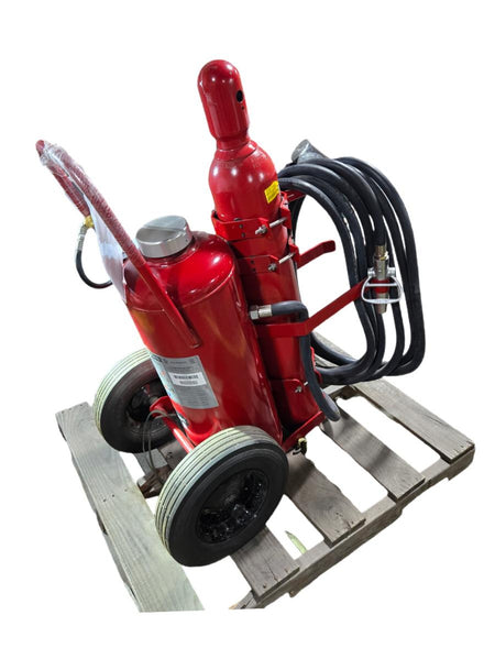 Buckeye K-150-RG Wheeled dry chemical fire extinguisher