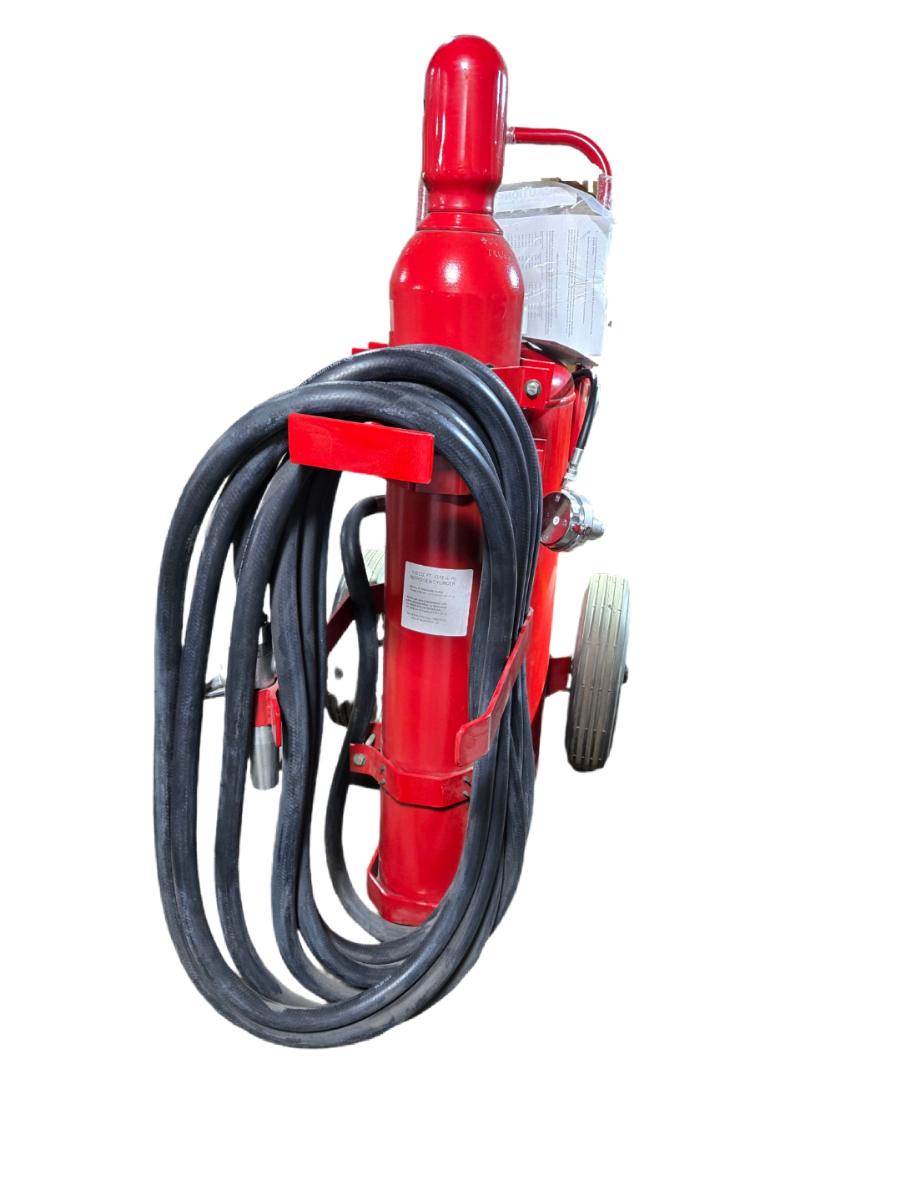 Buckeye K-150-RG Wheeled dry chemical fire extinguisher
