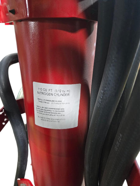 Buckeye K-150-RG Wheeled dry chemical fire extinguisher