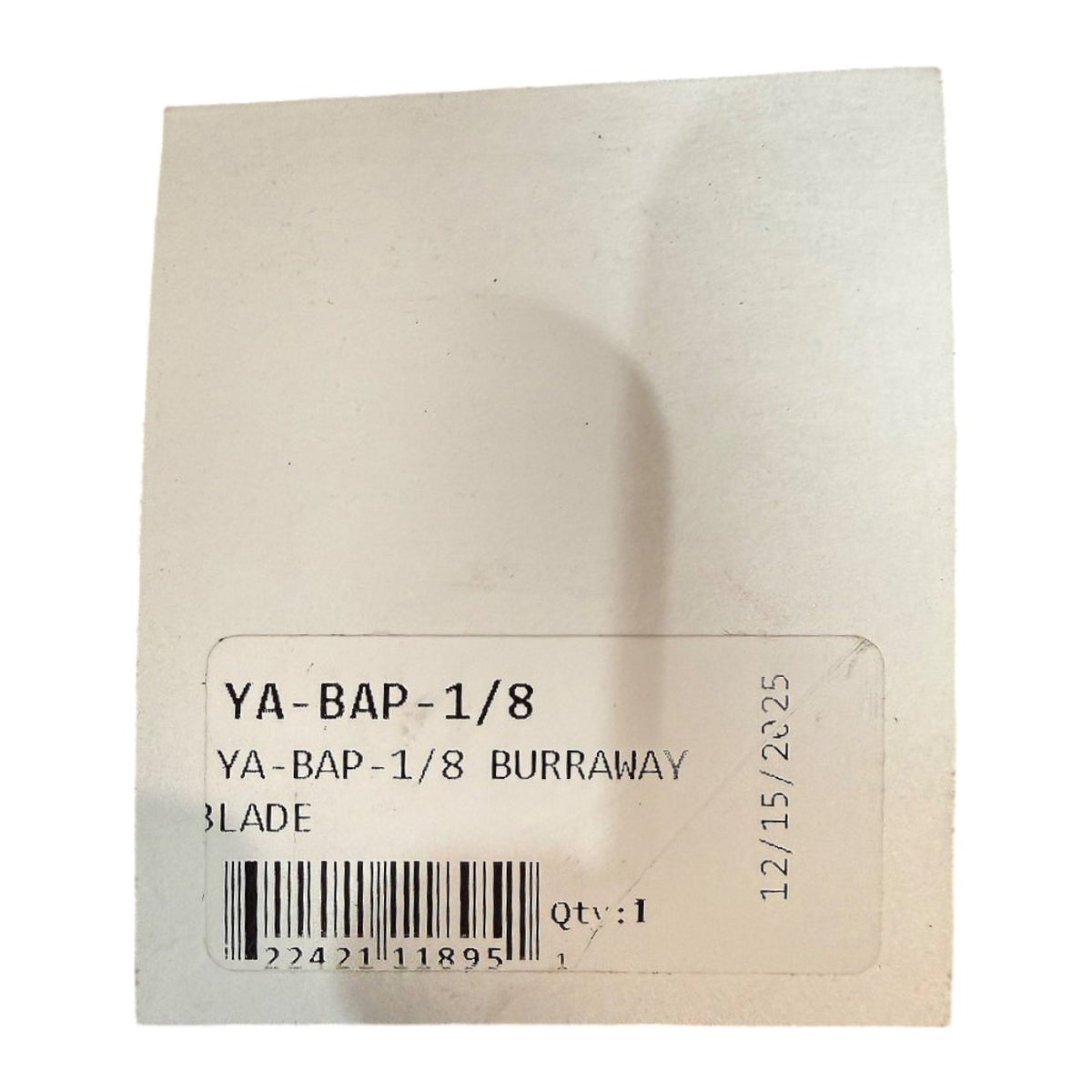 Burraway YA-BAP-1/8 Deburring Tool Blade