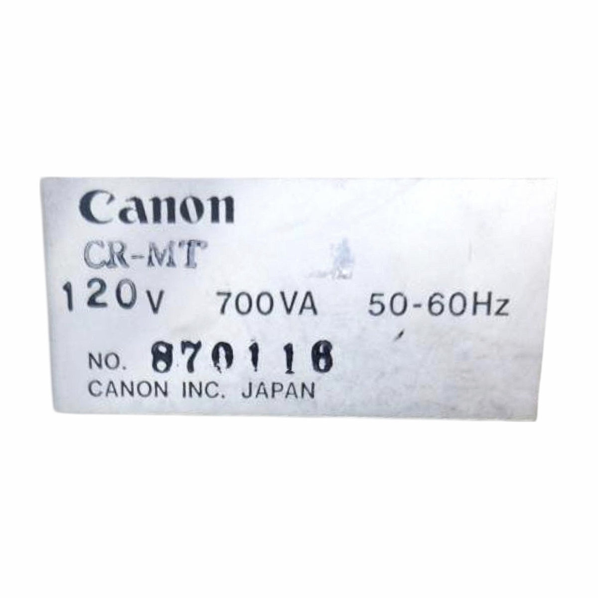 Canon 870116 ophthalmic slit lamp table