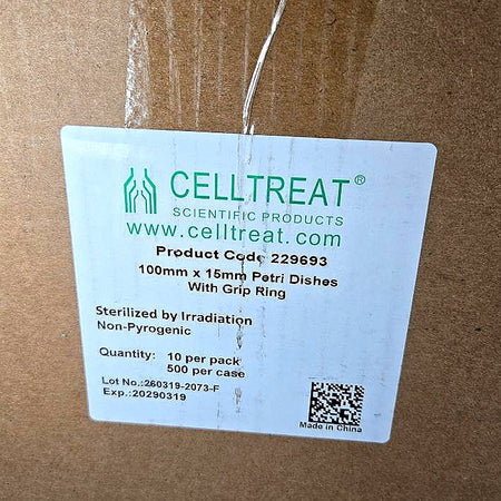 Celltreat 229693 Sterile Petri Dishes