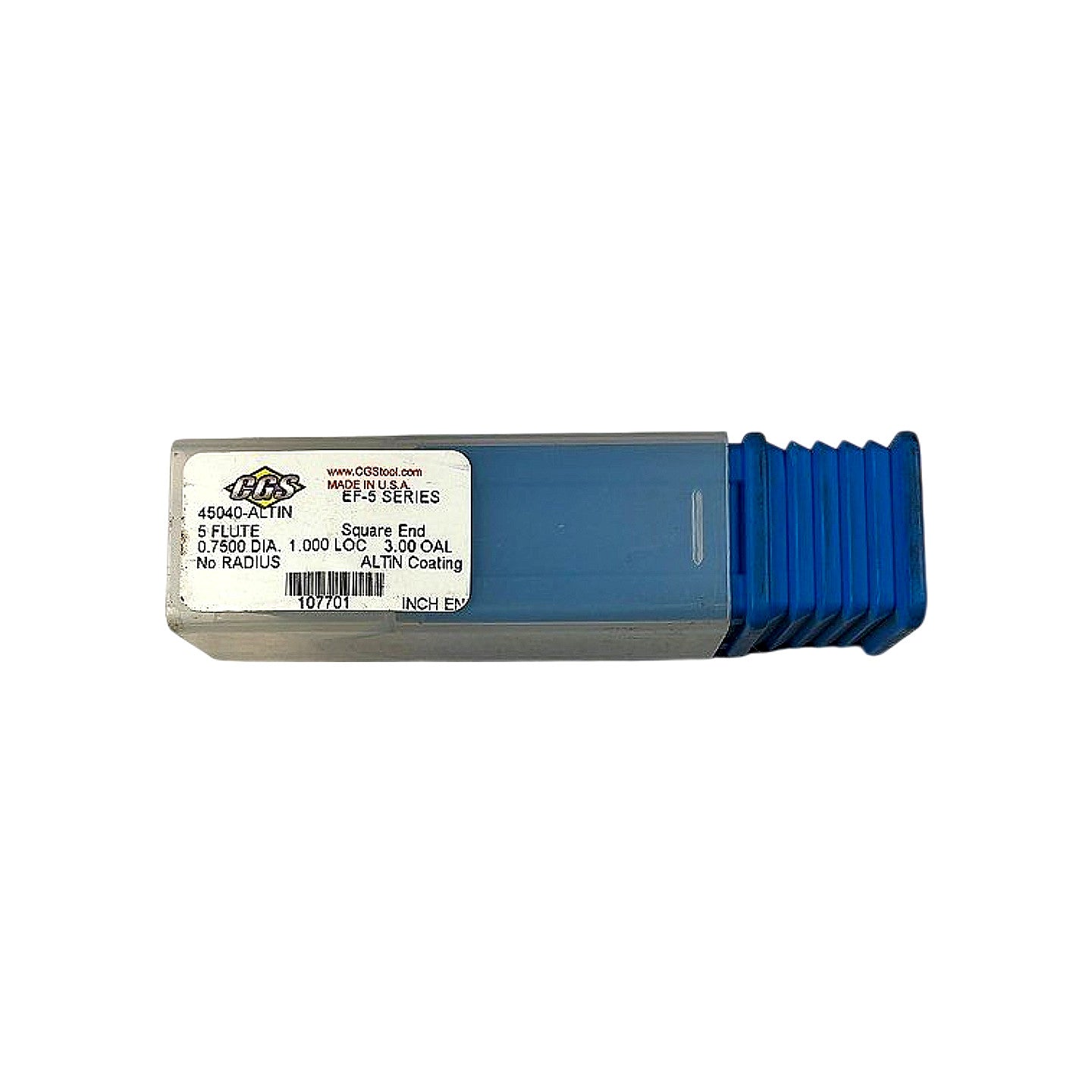 CGS 45040-ALTIN solid carbide end mill