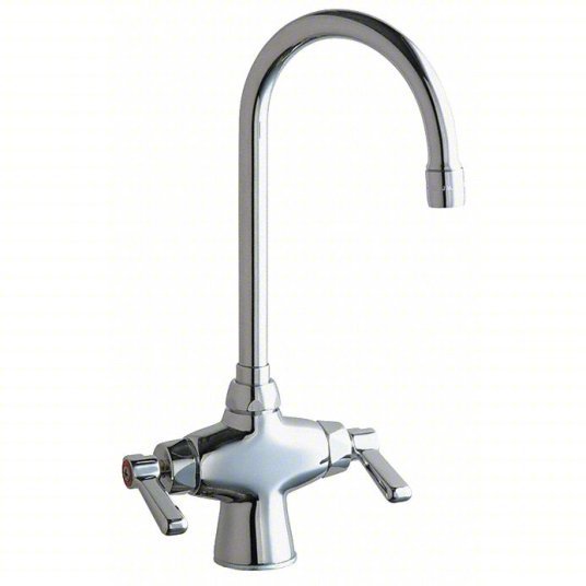 Chicago Faucets 50-E35-XKABCP commercial deck-mount faucet