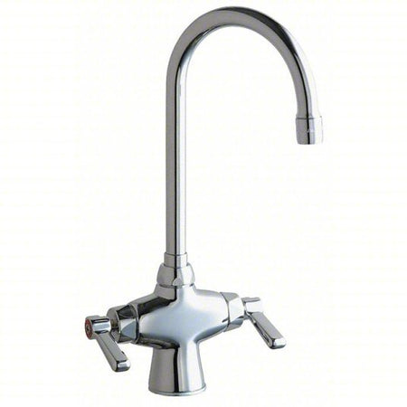 Chicago Faucets 50-E35-XKABCP commercial deck-mount faucet