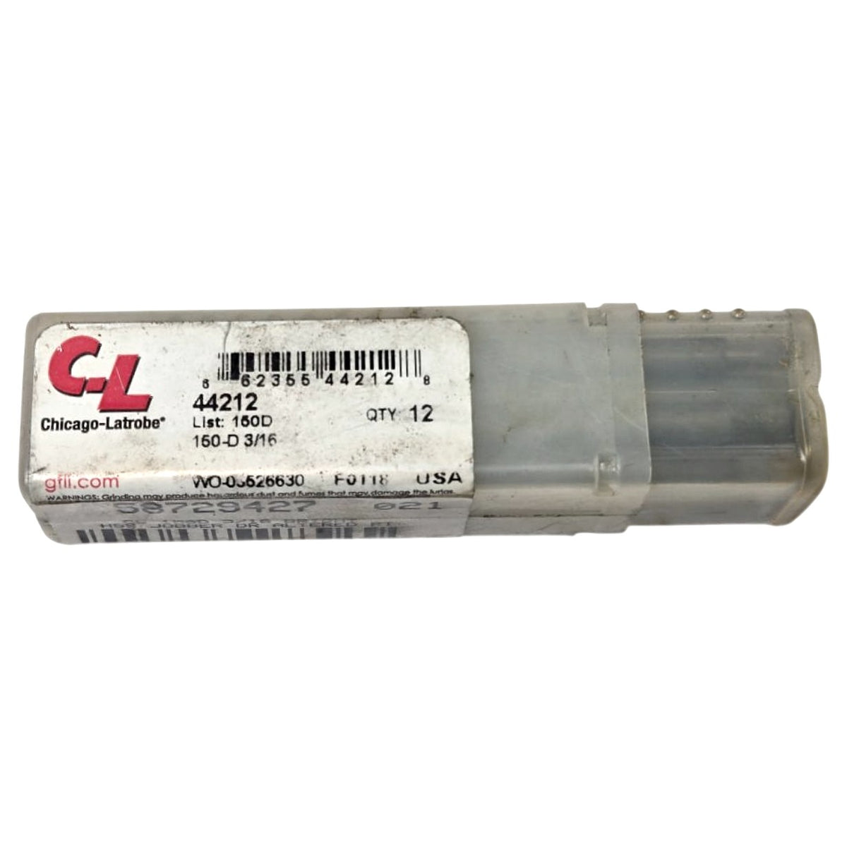 Chicago Latrobe 44212 HSS Jobber Drill Bit