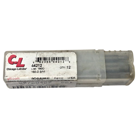 Chicago Latrobe 44212 HSS Jobber Drill Bit