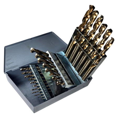 Chicago Latrobe 54127 cobalt jobber drill set