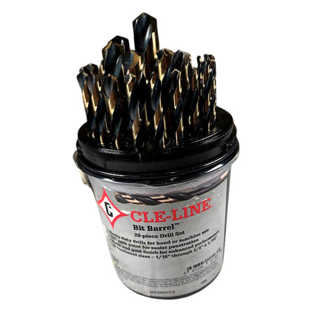 CLE-LINE C21165 HSS jobber drill bit set