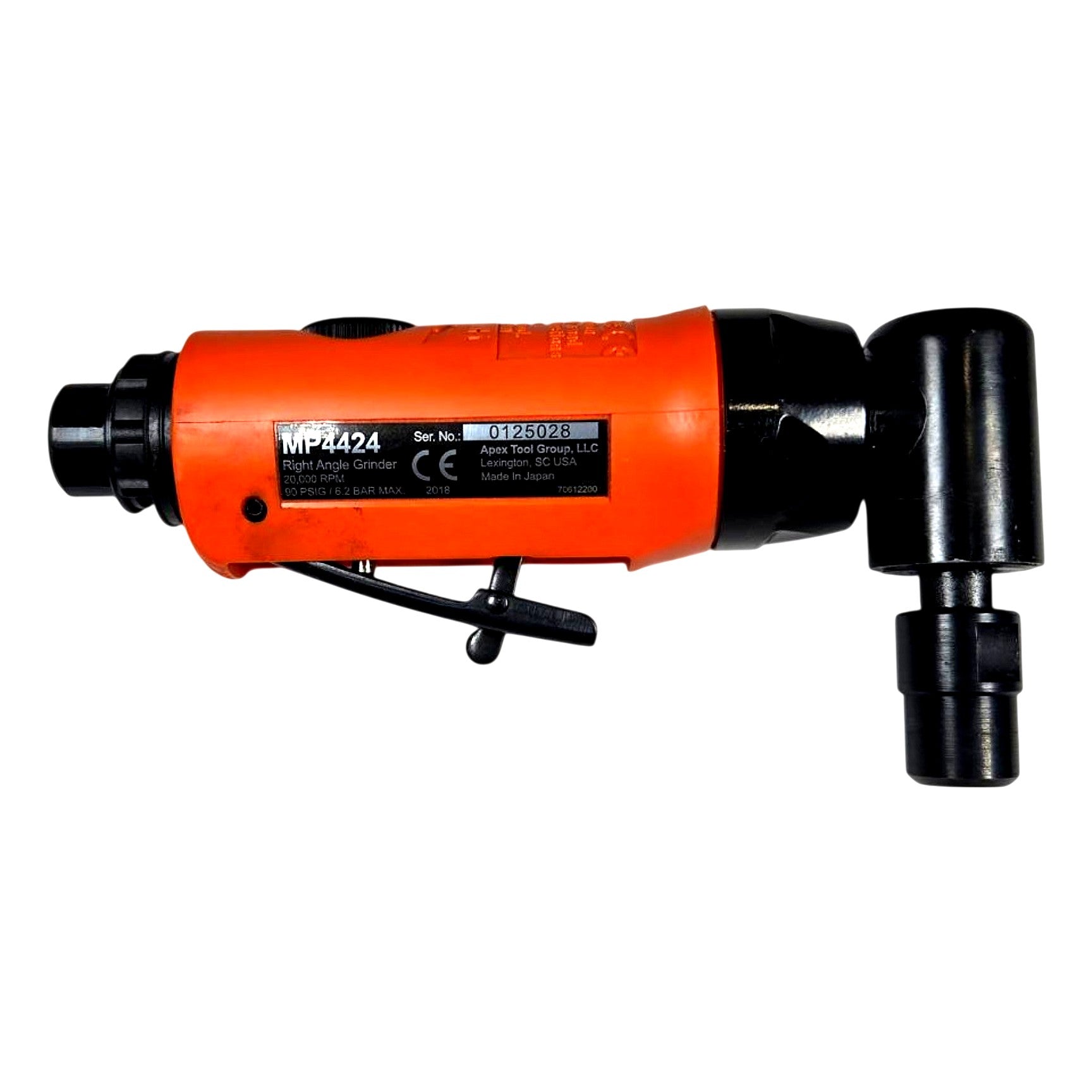 Cleco MP4424 pneumatic right angle die grinder
