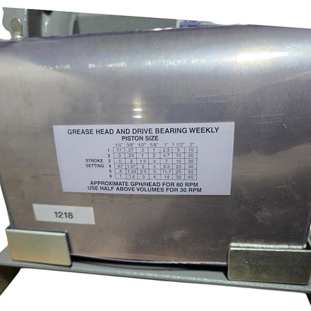Cleveland ICHS 21 D 100 motor-driven piston pump