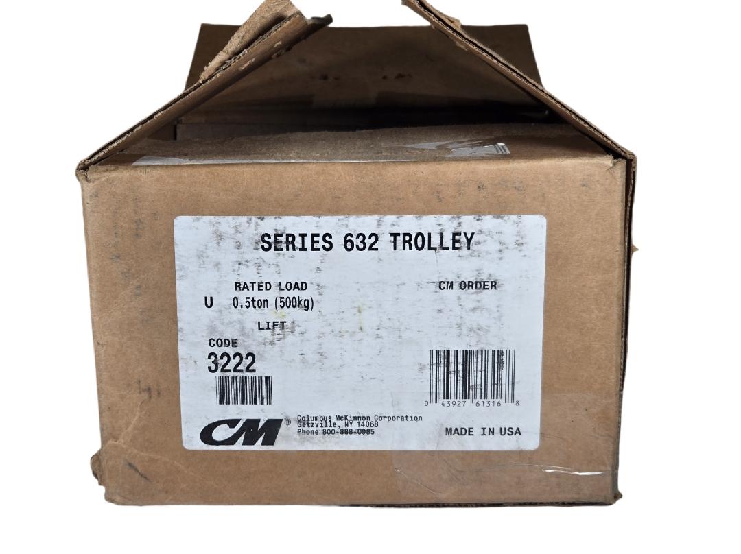 CM 3222 push beam trolley