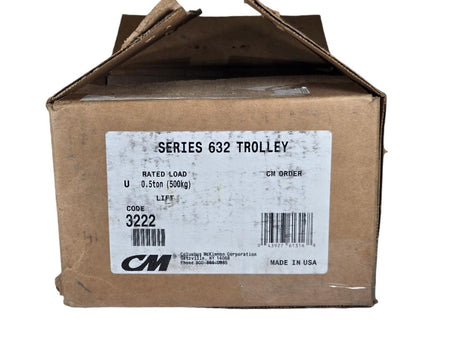 CM 3222 push beam trolley
