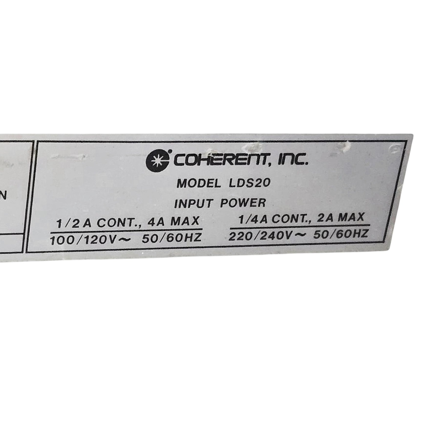 Coherent LDS-20 Argon Laser Photocoagulator