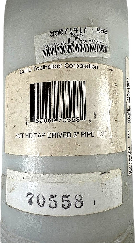 Collis 70558 5MT 3in Pipe Morse taper tap driver