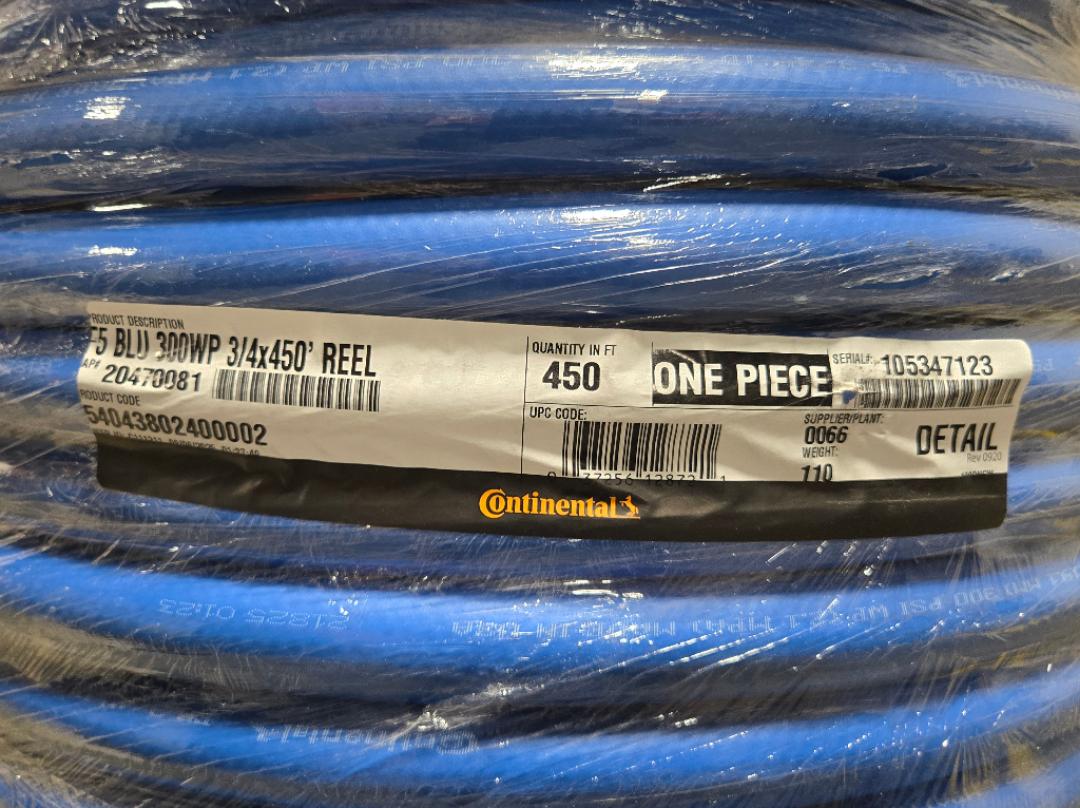 CONTINENTAL 20470081 industrial air hose reel