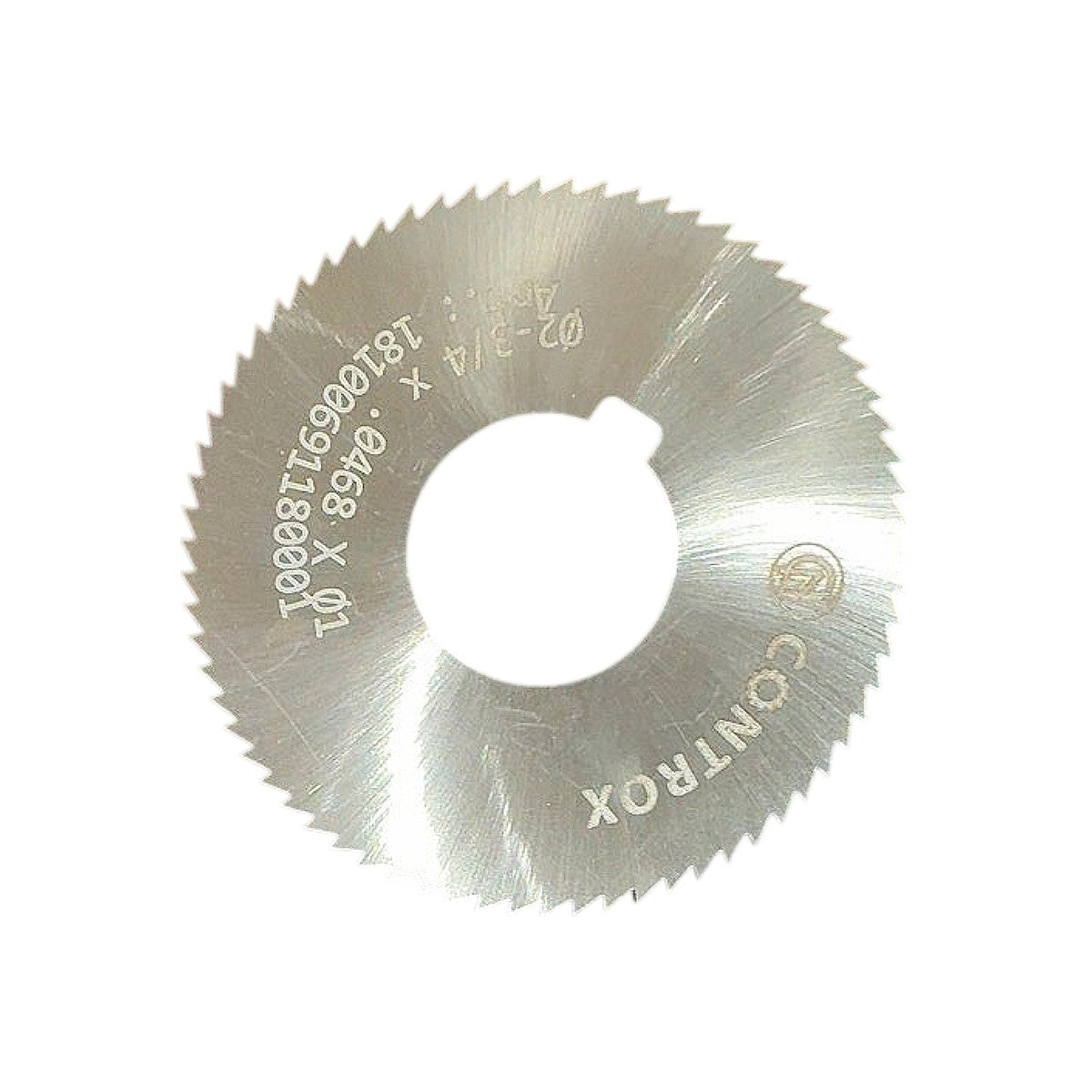 Controx 181006911180001 2-3/4x0.0468x1 in HSS metal slitting saw