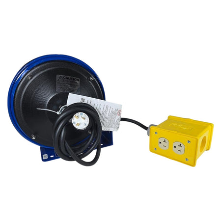 Cox Reels PC10-3012-B Retractable Extension Cord Reel